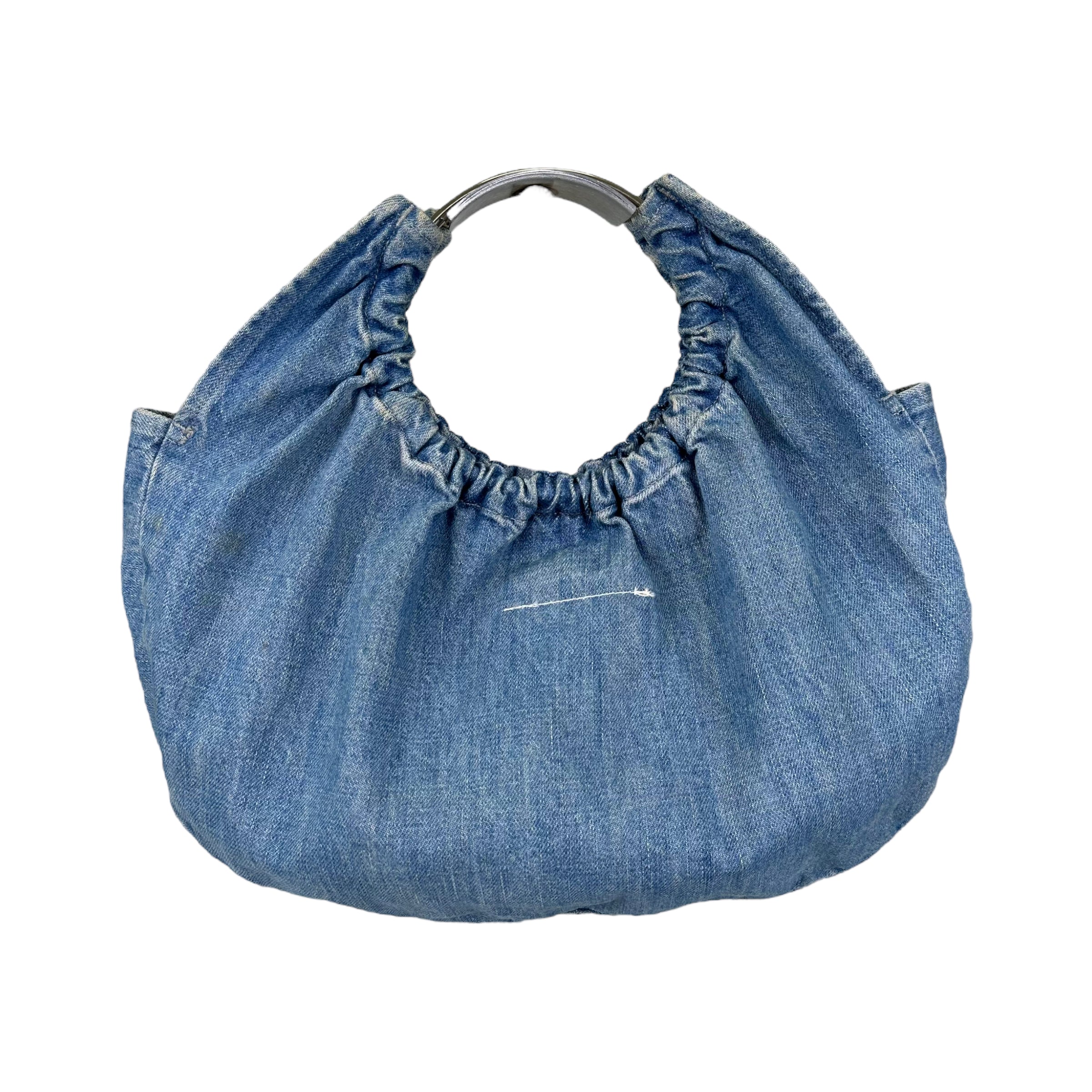 MAISON MARGIELA DENIM MINI HOBO BAG