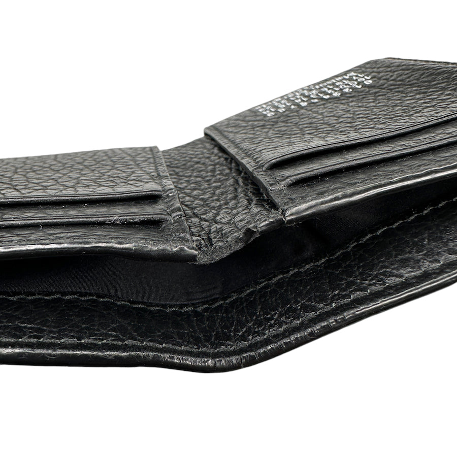 MAISON MARGIELA PEBBLED LEATHER ENVELOPE WALLET