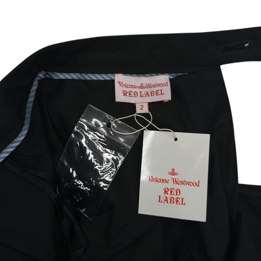 (NEW) (2) VIVIENNE WESTWOOD RED LABEL SKIRT - BLACK
