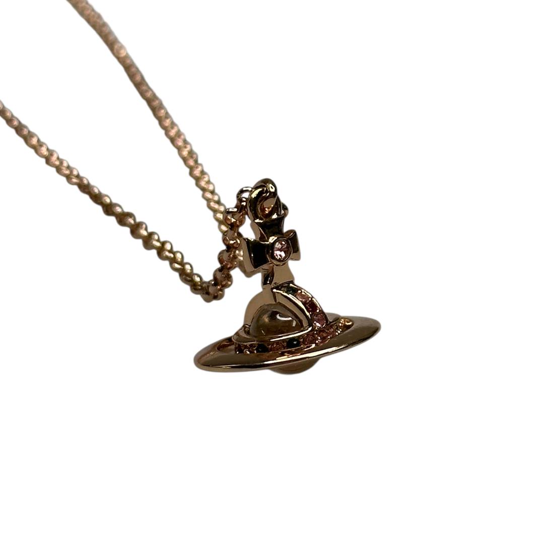 VIVIENNE WESTWOOD 3D ORB NECKLACE - GOLD PLATED