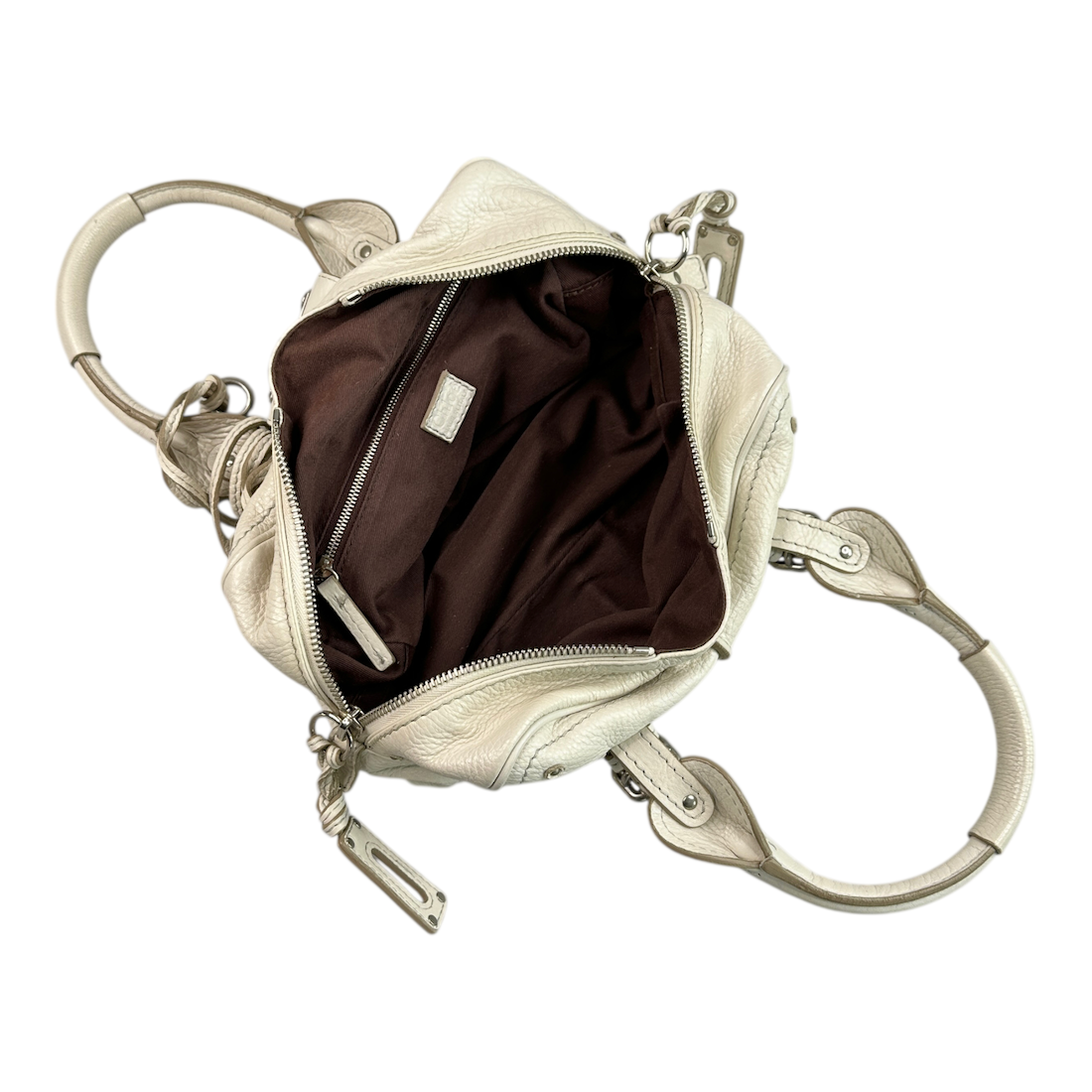 CHLOE SMALL PADDINGTON BAG - WHITE (2008) (II)