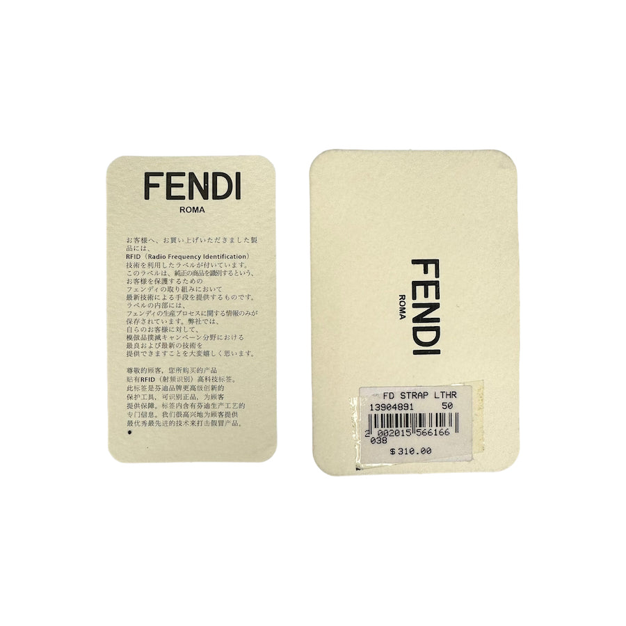 (NEW) FENDI LEATHER CARD HOLDER