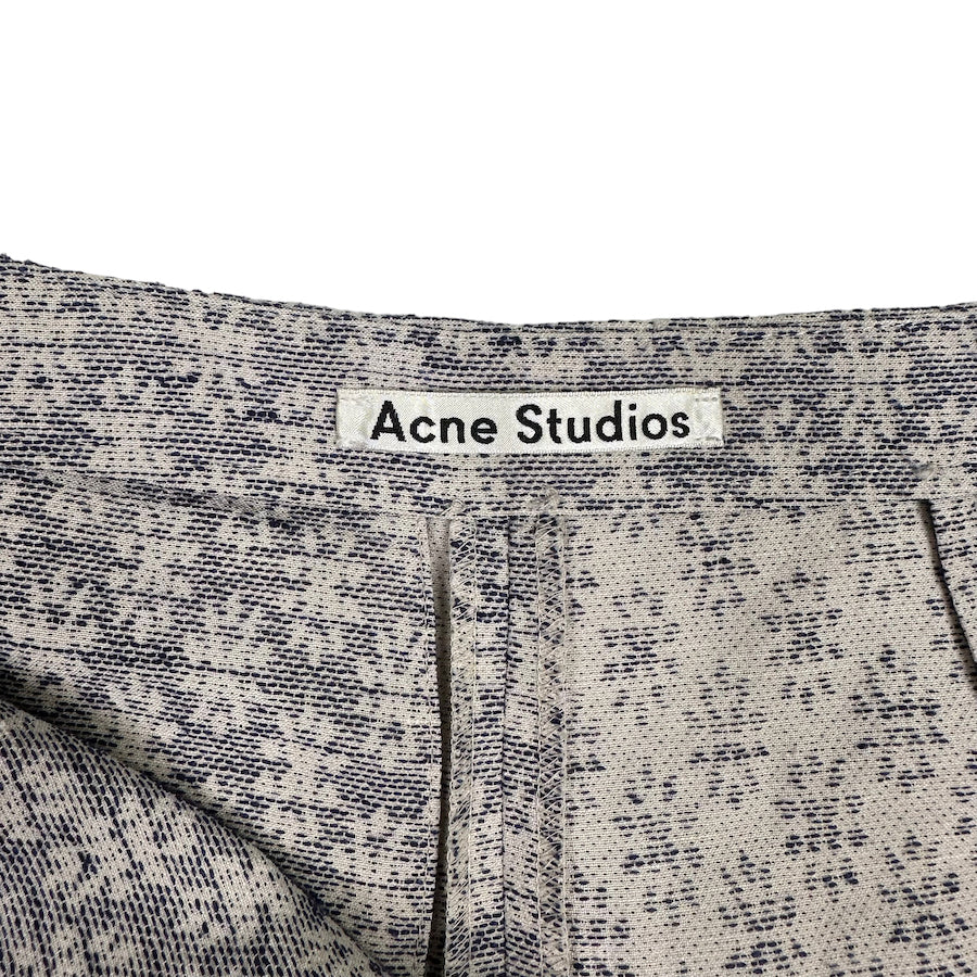ACNE STUDIOS FLARED TROUSERS