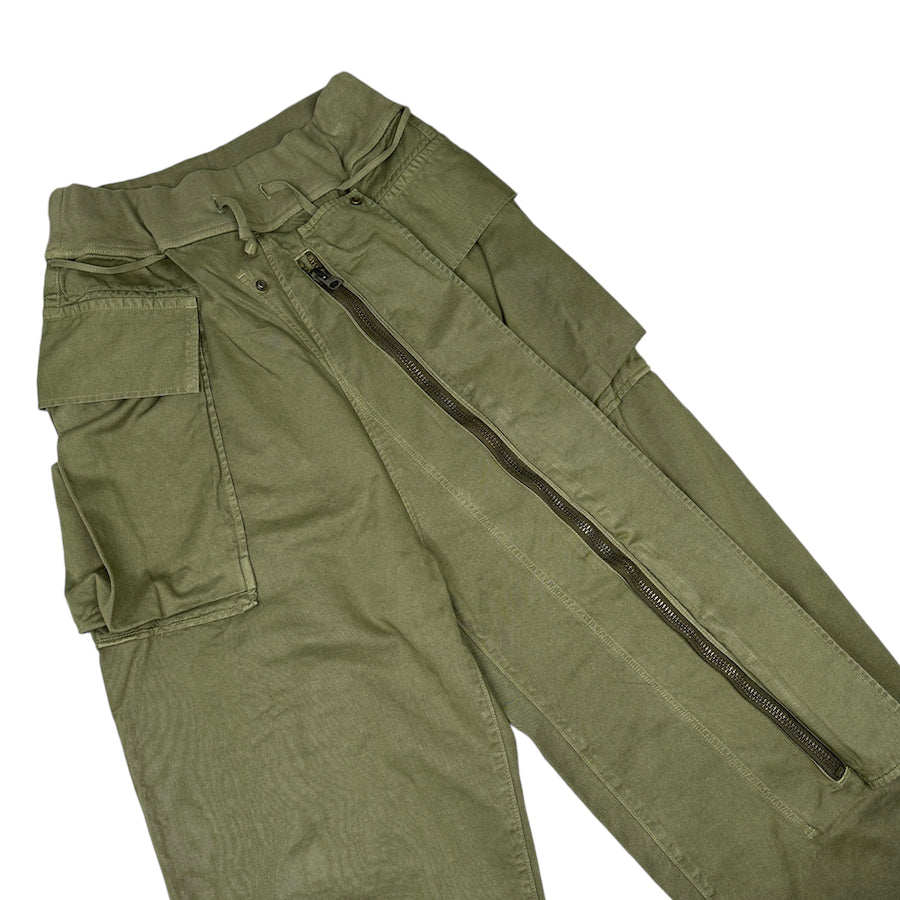 KAPITAL KATSURAGI CARGO PANTS - GREEN