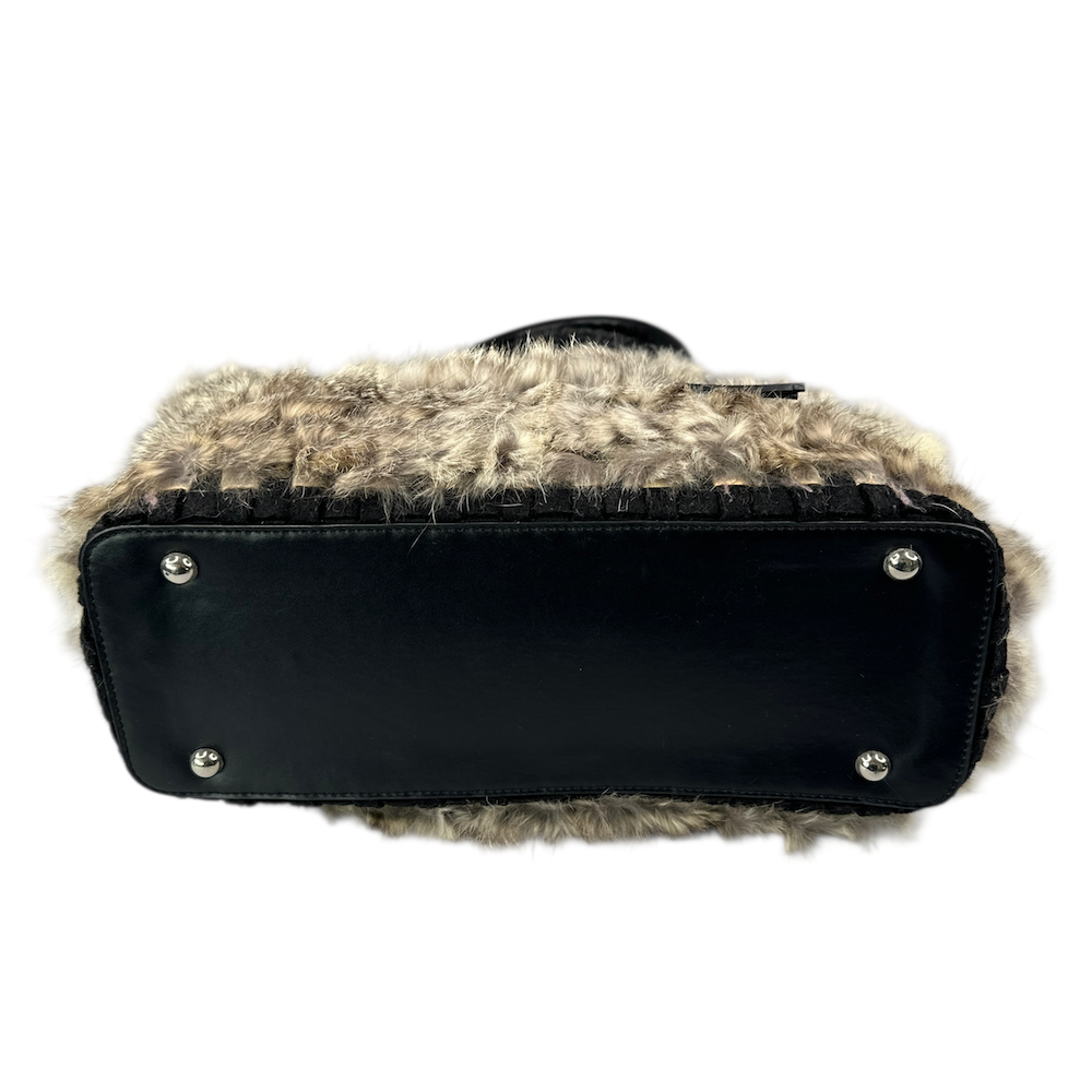 CHRISTIAN BONHEUR FUR TOTE BAG