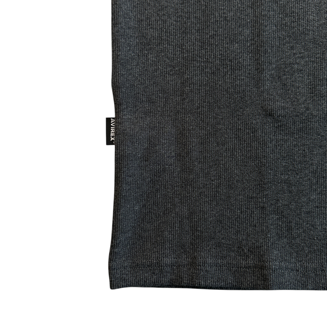 (NEW) AVIREX EVERY DAY HENLEY T-SHIRT- CHARCOAL