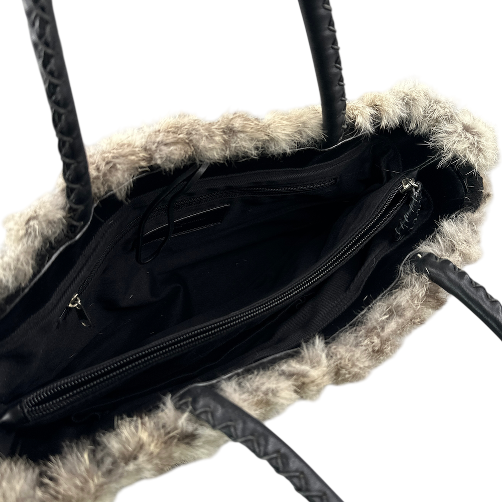 CHRISTIAN BONHEUR FUR TOTE BAG