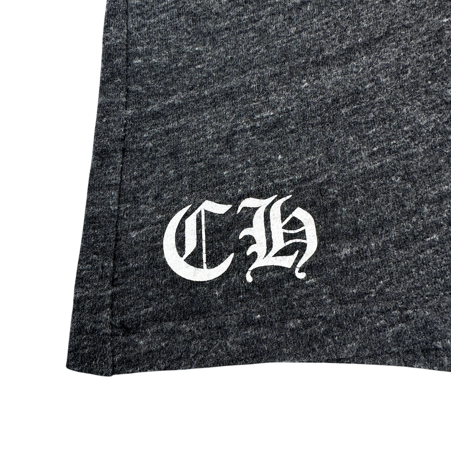 CHROME HEARTS MULTI-STAR V-NECK T-SHIRT - GREY