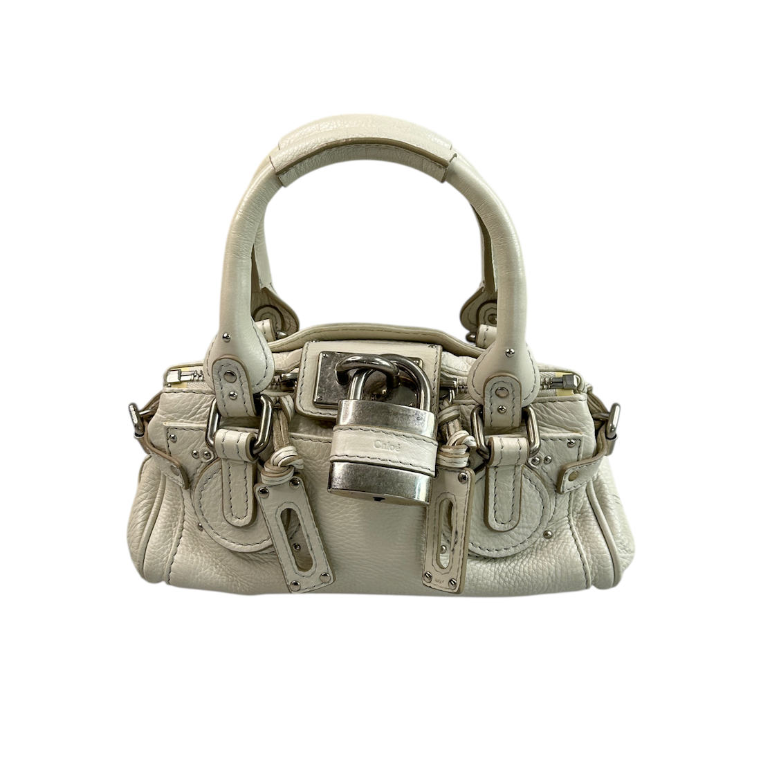CHLOE SMALL PADDINGTON BAG - WHITE (2008)
