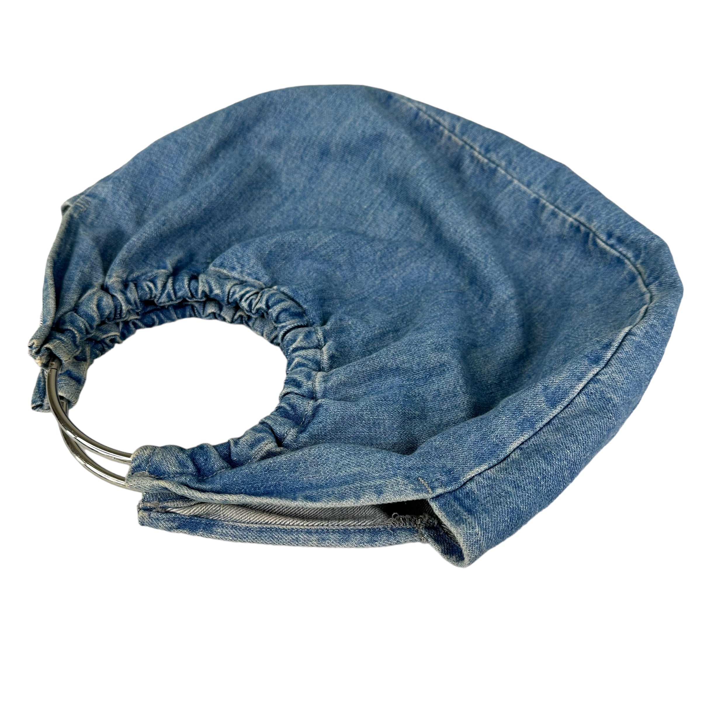 MAISON MARGIELA DENIM MINI HOBO BAG