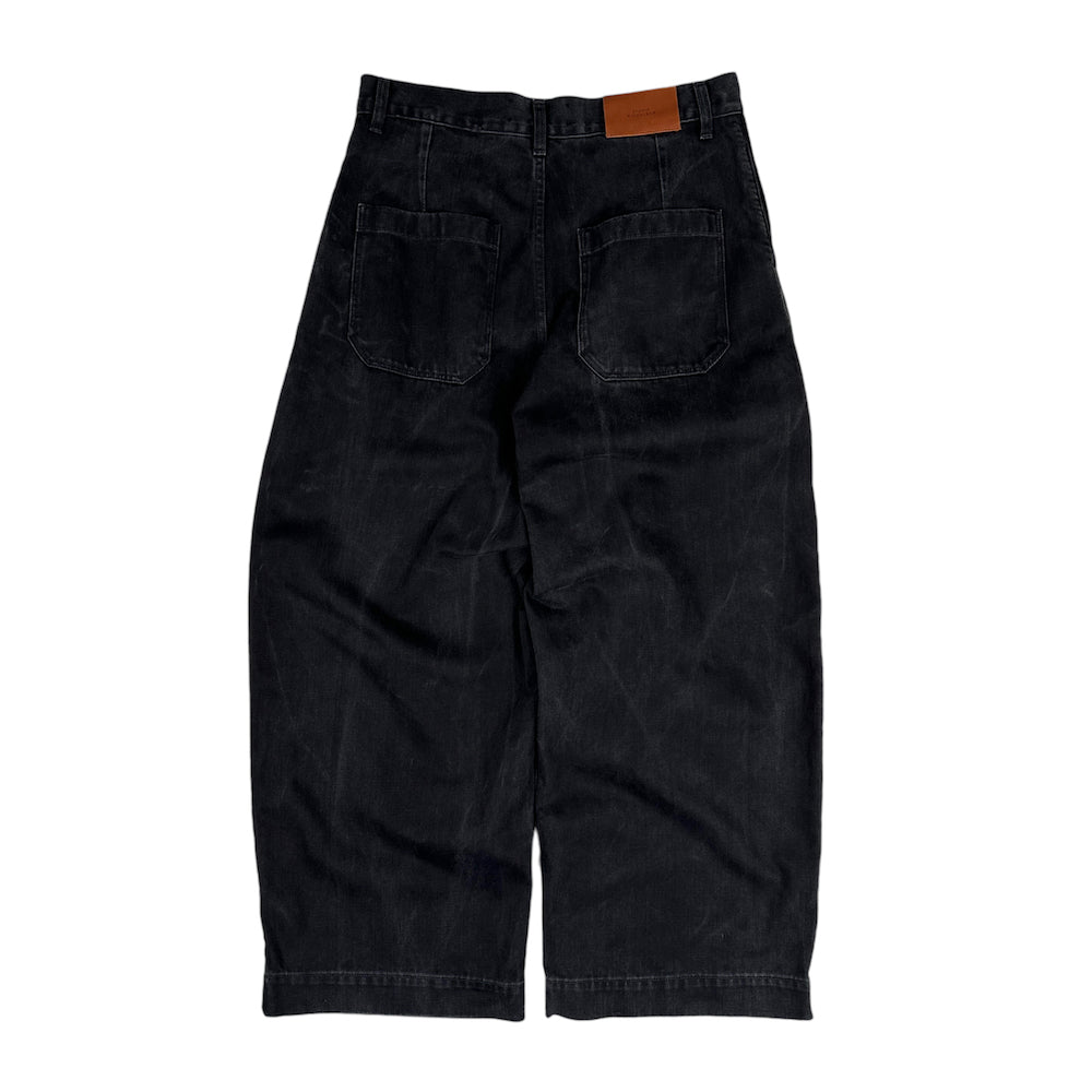 STUDIO NICHOLSON PUCH DENIM - WASHED BLACK