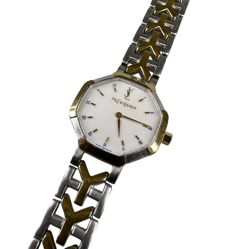 YVES SAINT LAURENT QUARTZ MOVEMENT WATCH