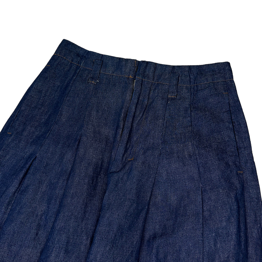 SHINYA KOZUKA DENIM BAGGY PANTS