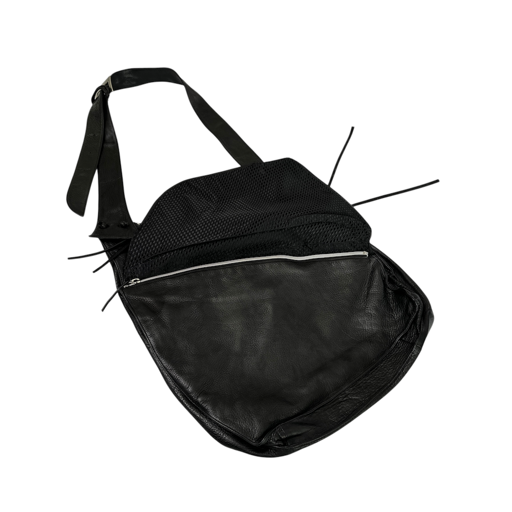 MICHIAMO LEATHER CROSSBODY SHOULDER BAG