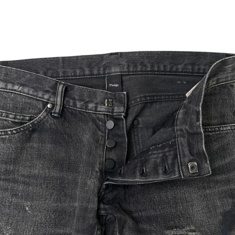 PLEDGE SLIM-FIT DENIM - GREY
