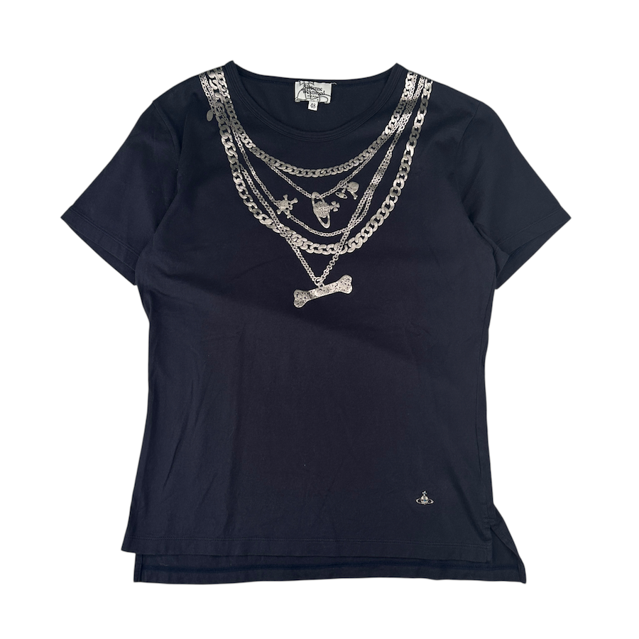 VIVIENNE WESTWOOD CHAIN MOTIF T-SHIRT