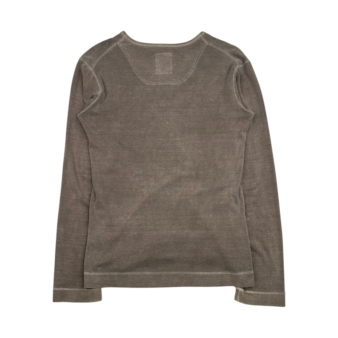 NICOLE CLUB FOR MEN HENLEY LONG SLEEVE - BROWN