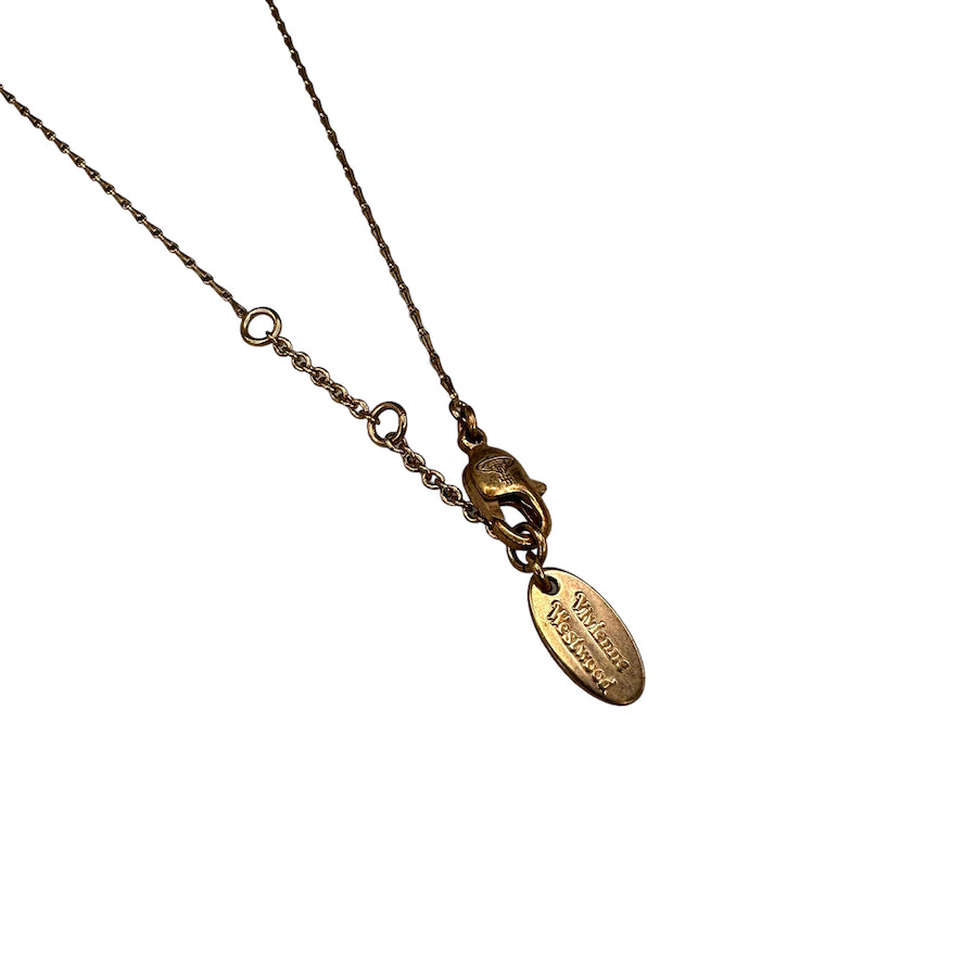 VIVIENNE WESTWOOD STAR ORB NECKLACE - GOLD BRASS