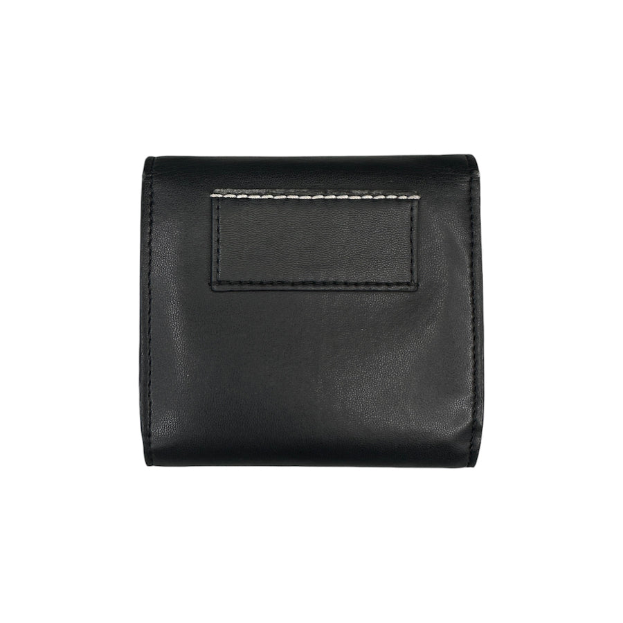 MAISON MARGIELA MM6 BLACK LEATHER WALLET