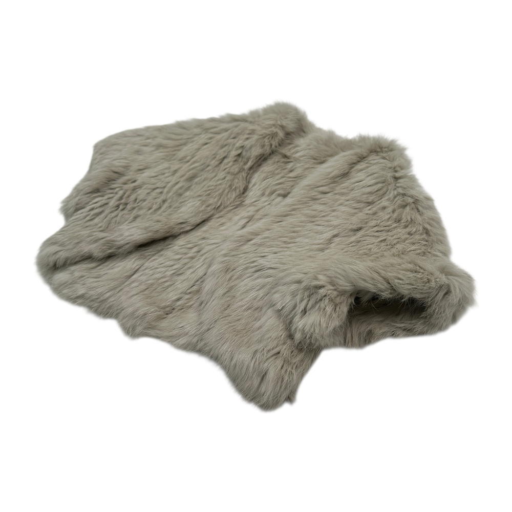 STRAWBERRY FIELDS RABBIT FUR VEST