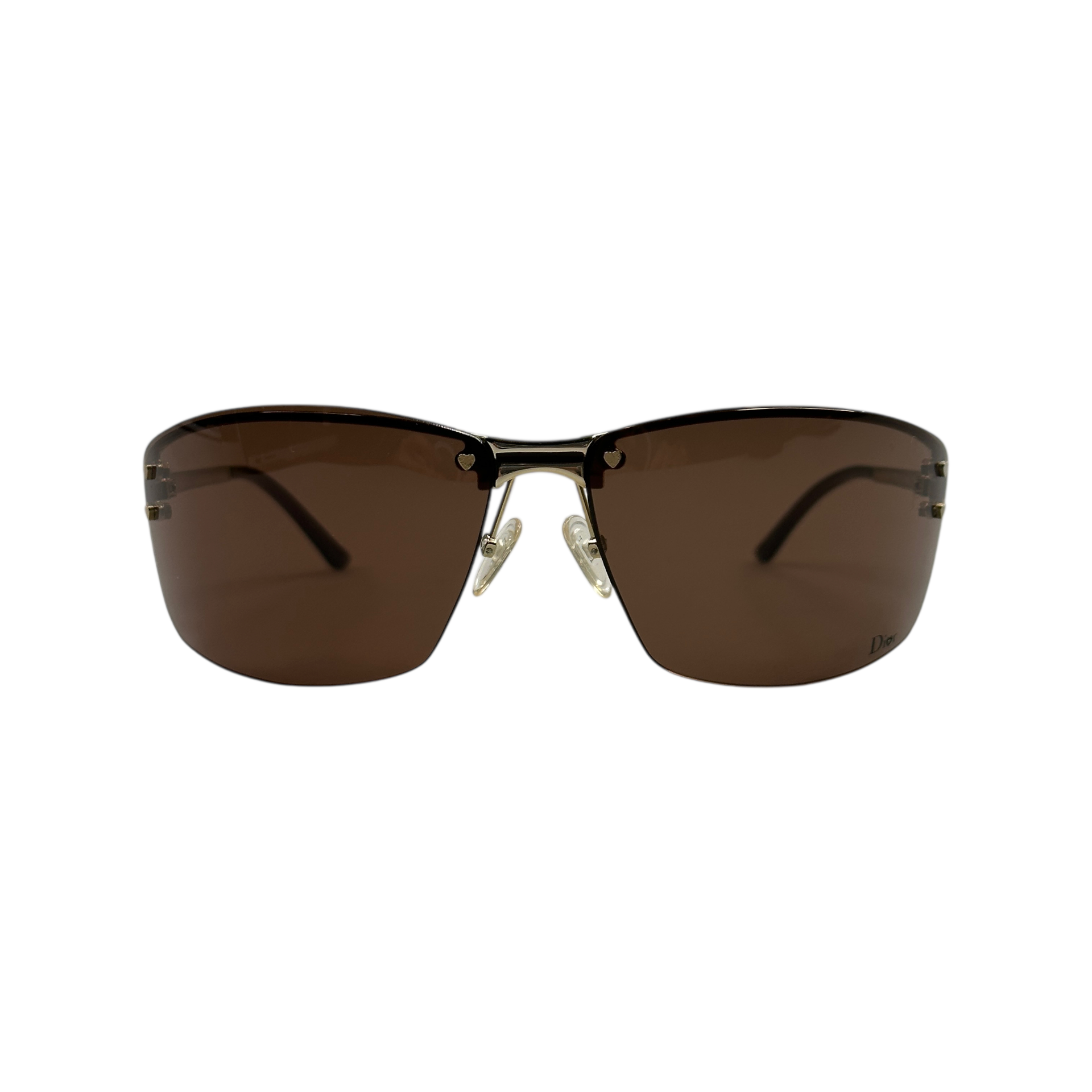 DIOR DIORCHARM1 SUNGLASSES - BROWN