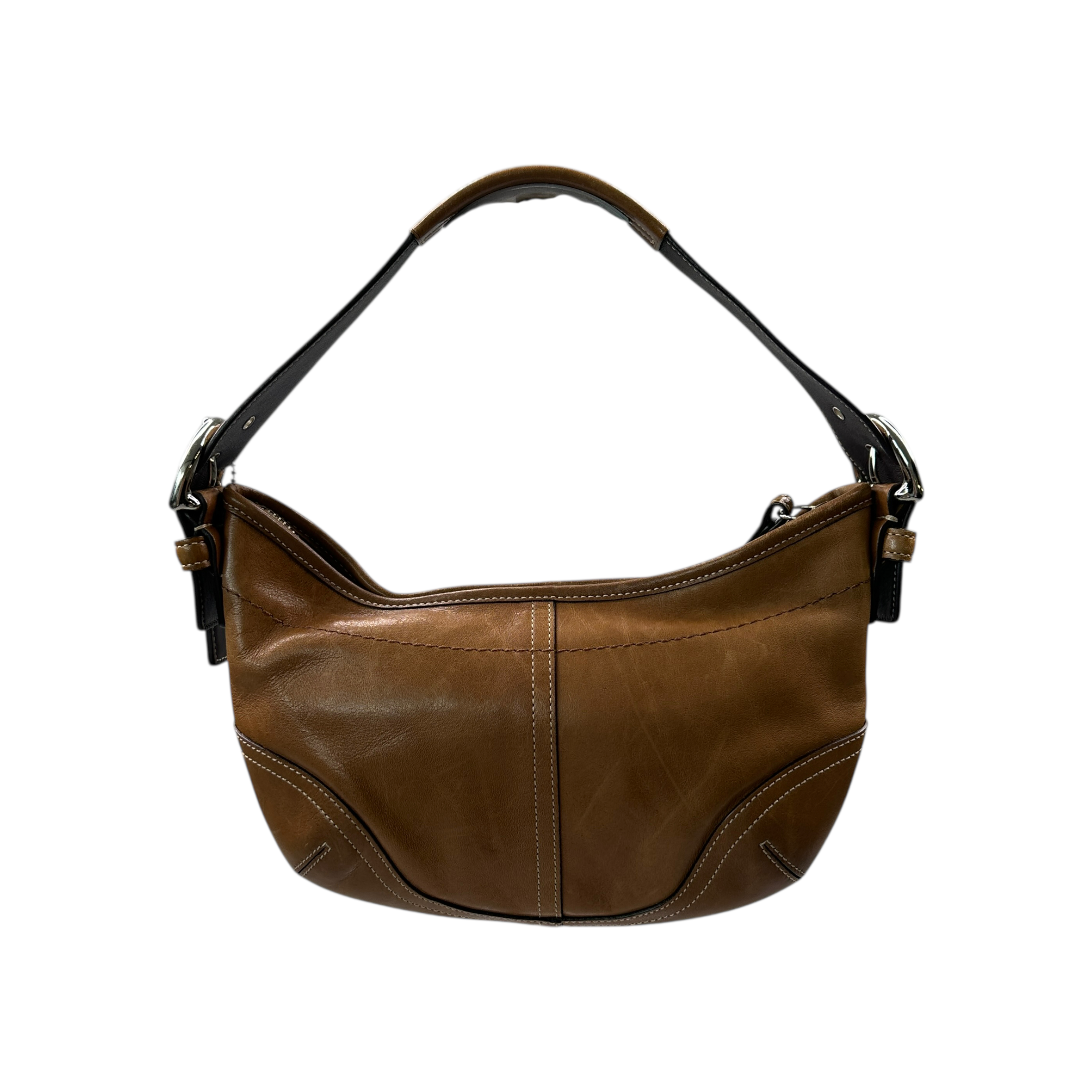COACH LEATHER HOBO SHOULDER BAG