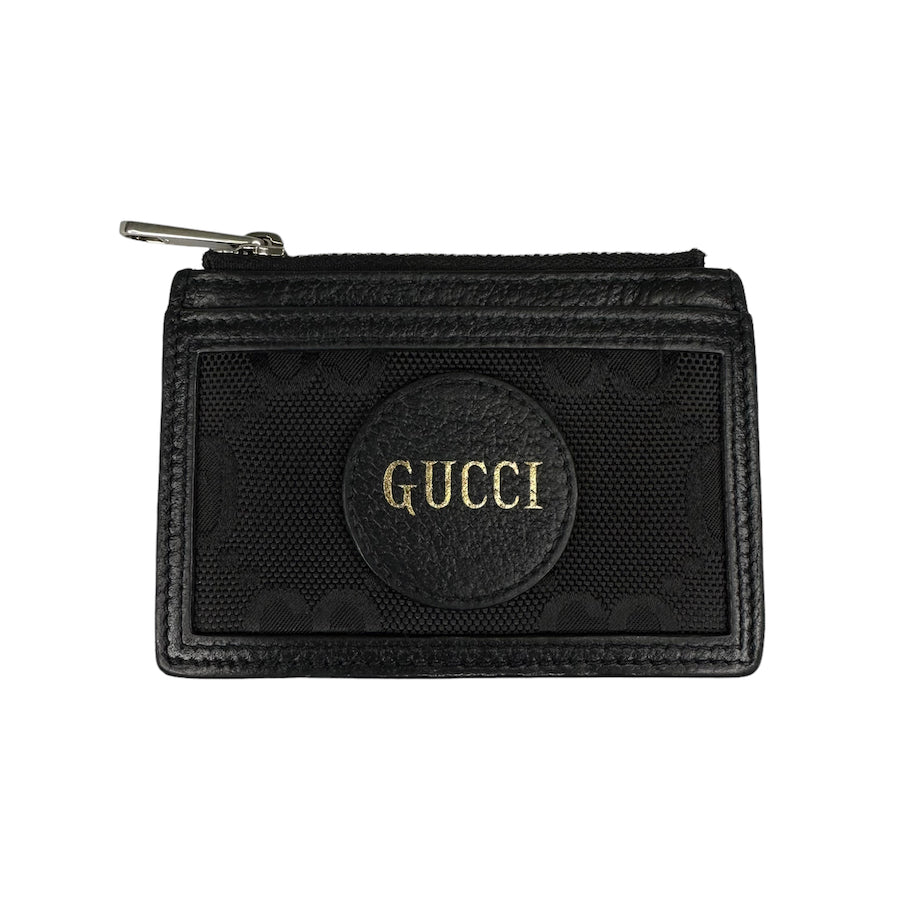 GUCCI 'OFF THE GRID' CARD CASE WITH ZIP POCKET