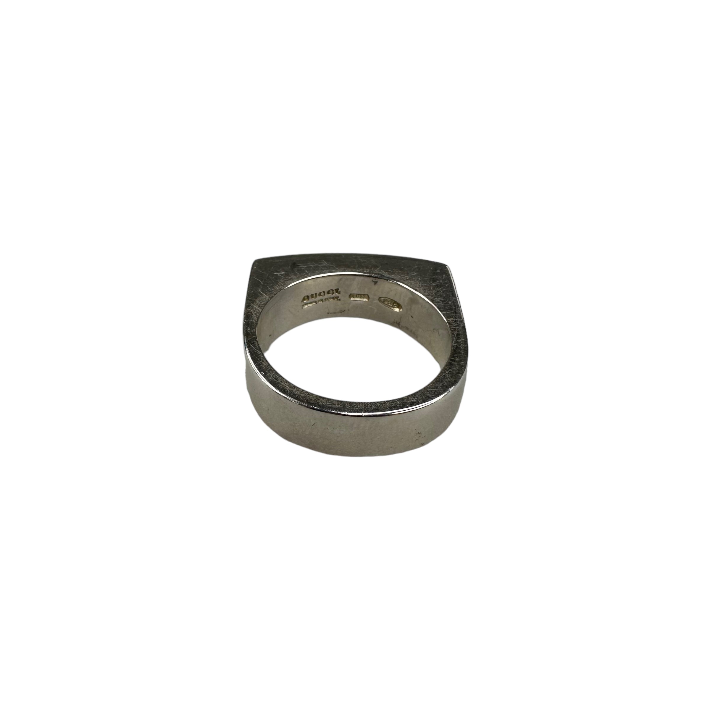 GUCCI STERLING SILVER RING