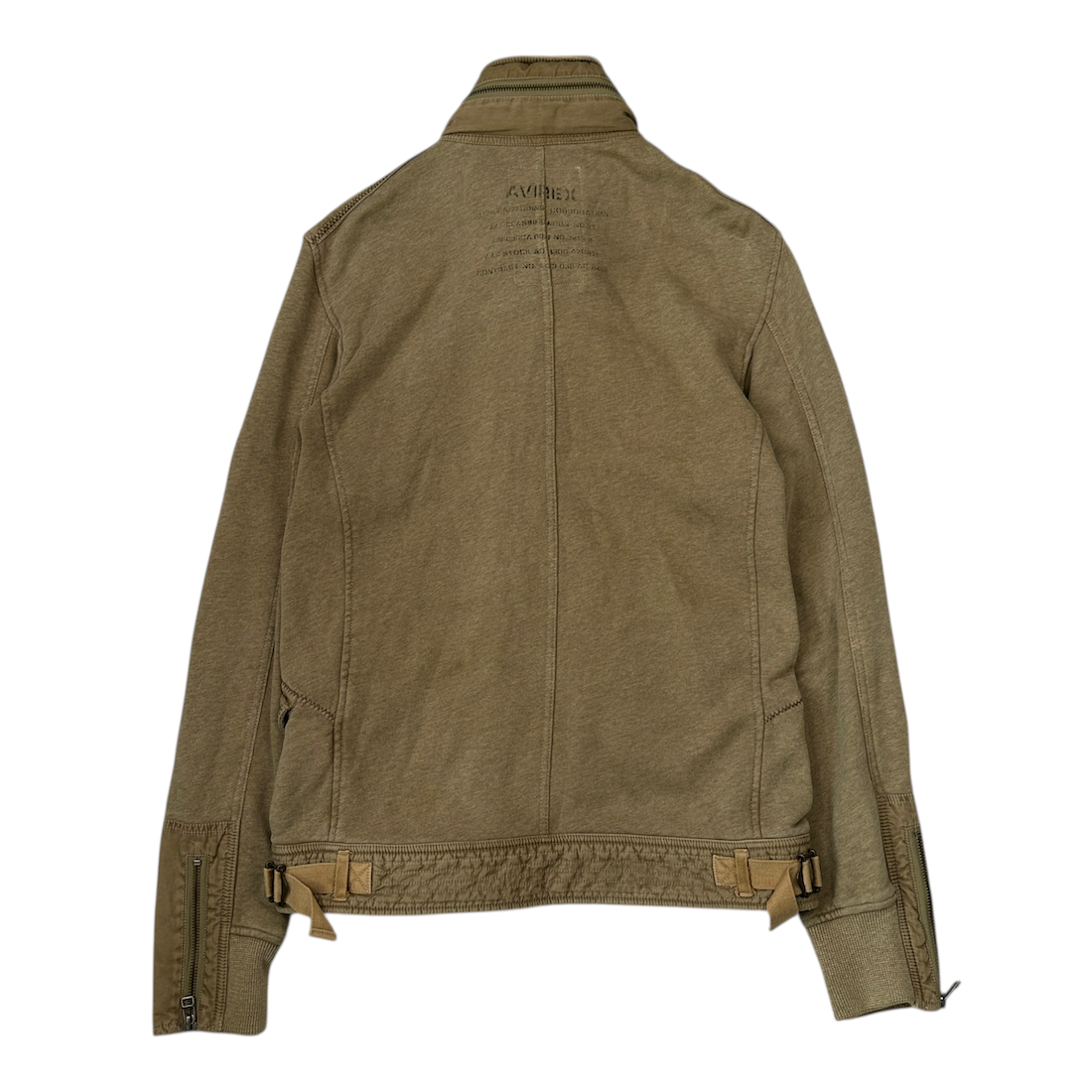 AVIREX COTTON-NYLON MILITARY FLIGHT JACKET