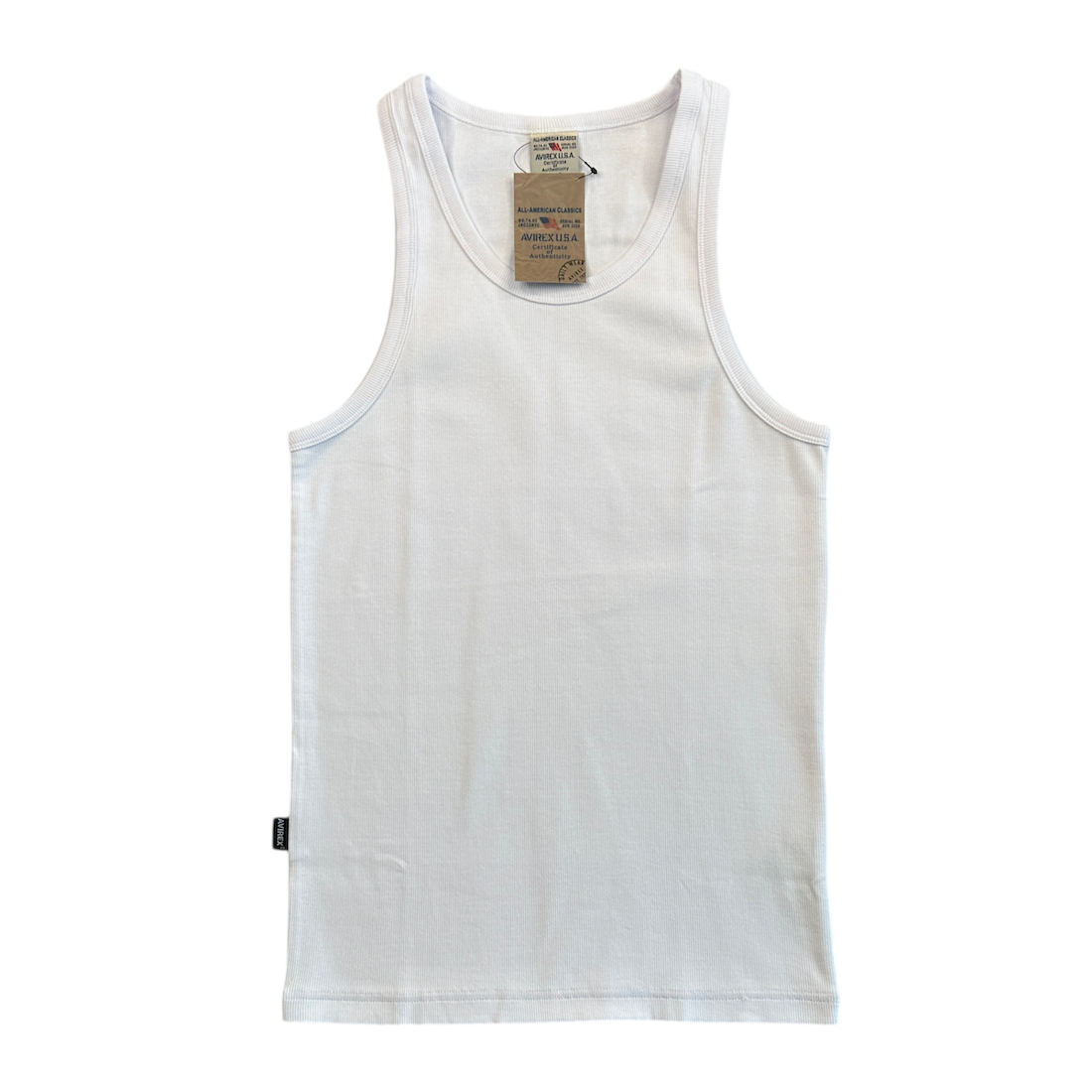 (NEW) AVIREX EVERY DAY TANK TOP - WHITE