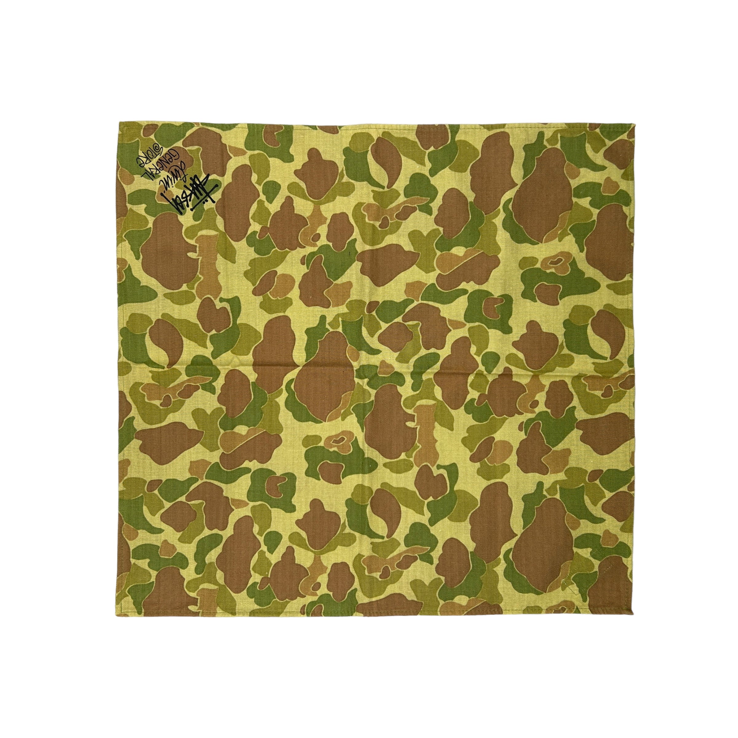 STUSSY CAMOUFLAGE BANDANA