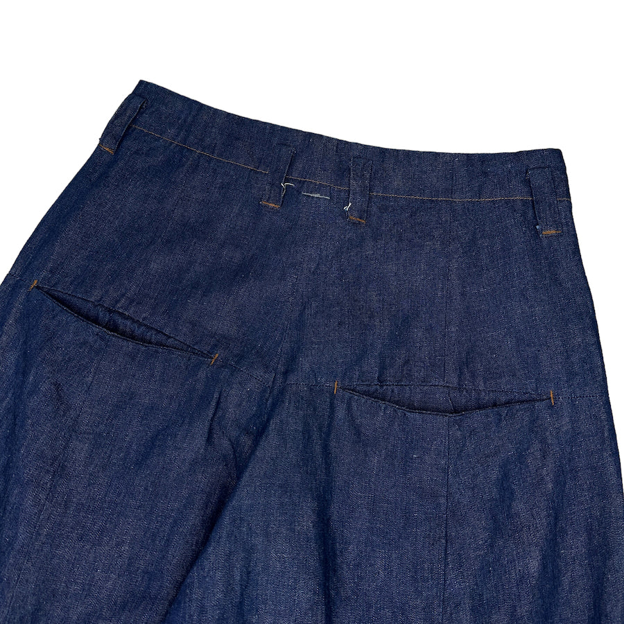 SHINYA KOZUKA DENIM BAGGY PANTS