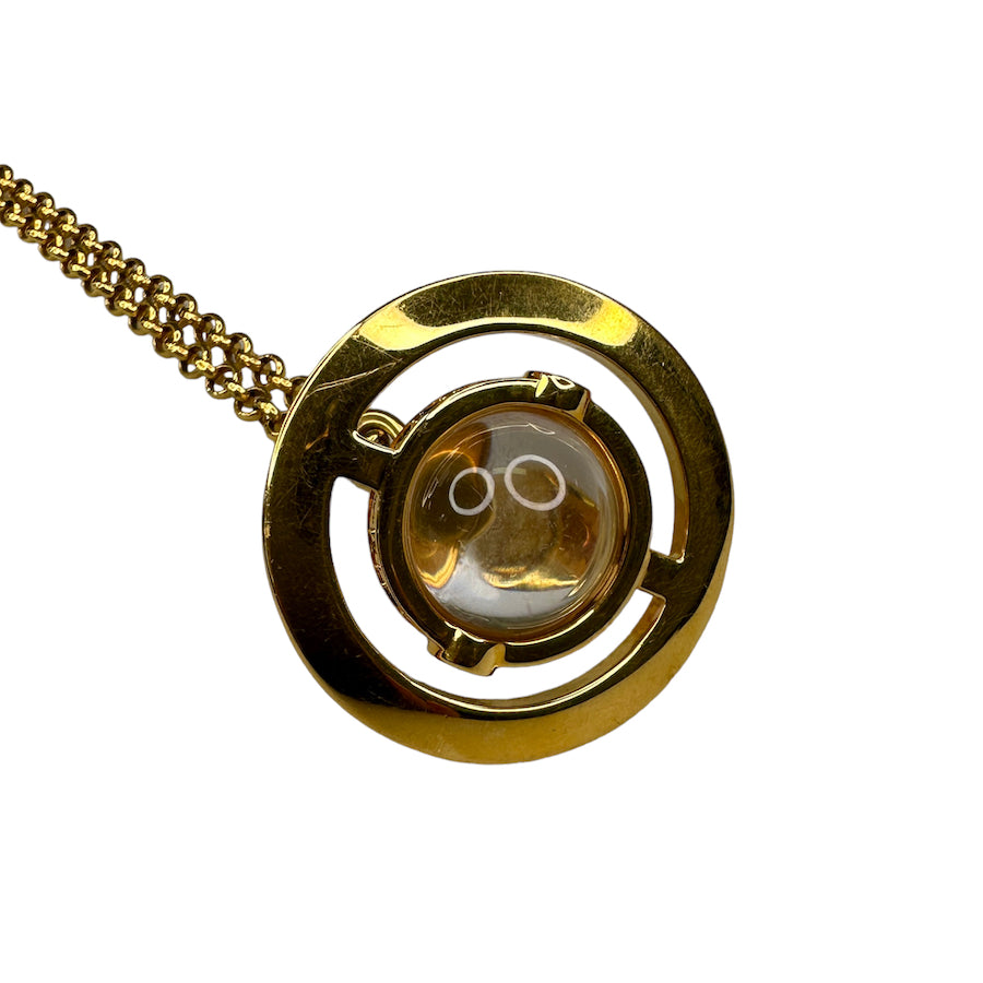 VIVIENNE WESTWOOD GIANT 3D ORB NECKLACE - GOLD PLATED