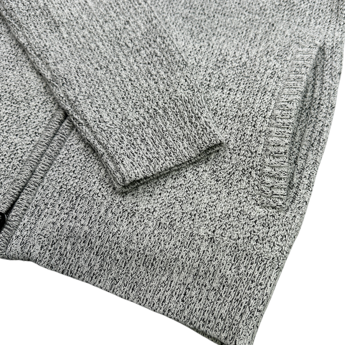 (48) NICOLE CLUB FOR MEN DOUBLE-ZIP KNIT - GREY