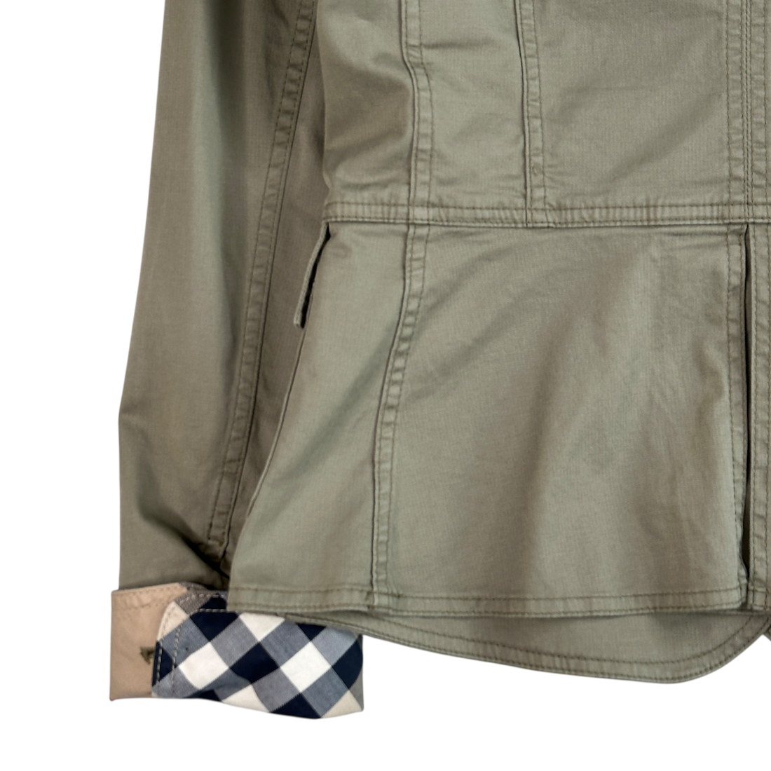 (40) BURBERRY BLUE LABEL BLAZER - BEIGE