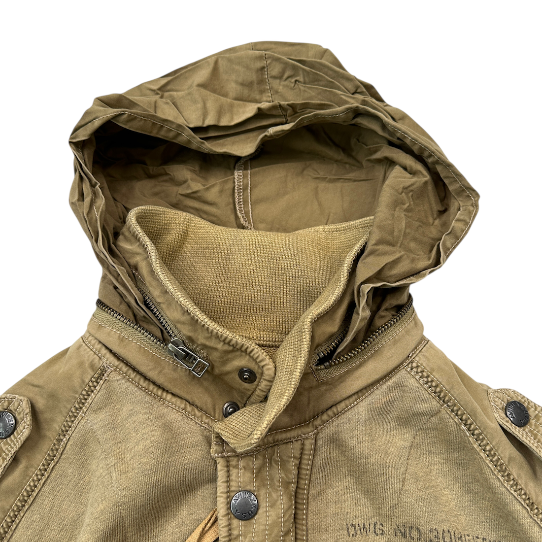 AVIREX COTTON-NYLON MILITARY FLIGHT JACKET