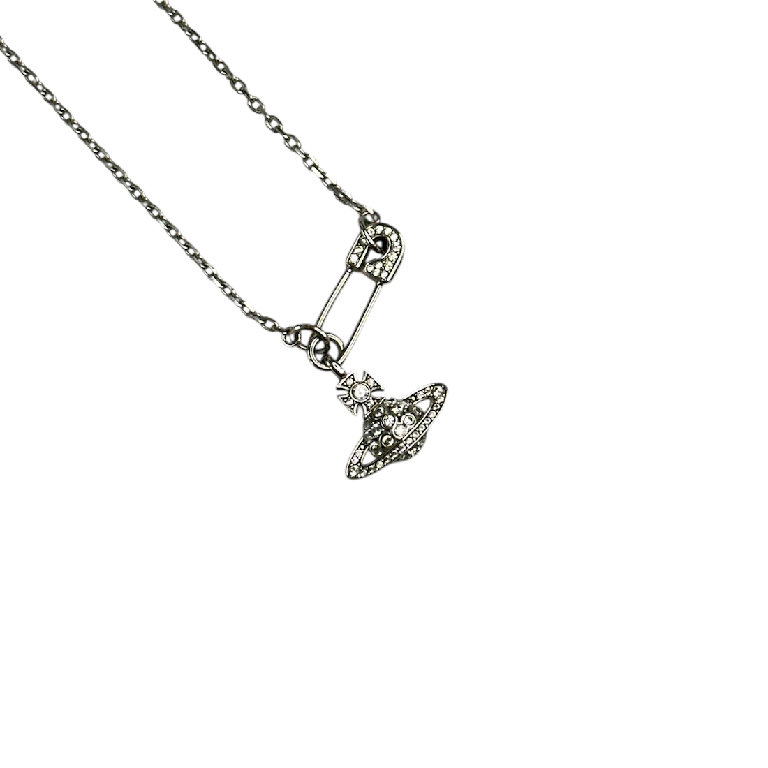 VIVIENNE WESTWOOD SAFETY PIN MAYFAIR NECKLACE