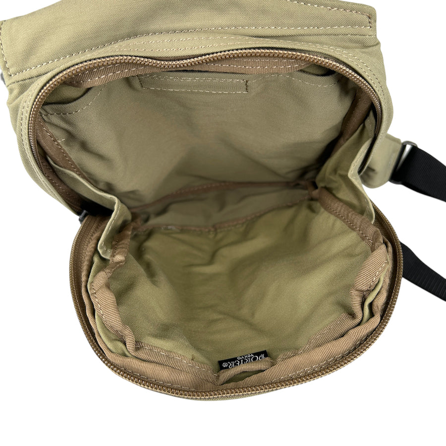 PORTER UTILITY SHOULDER BAG - KHAKI