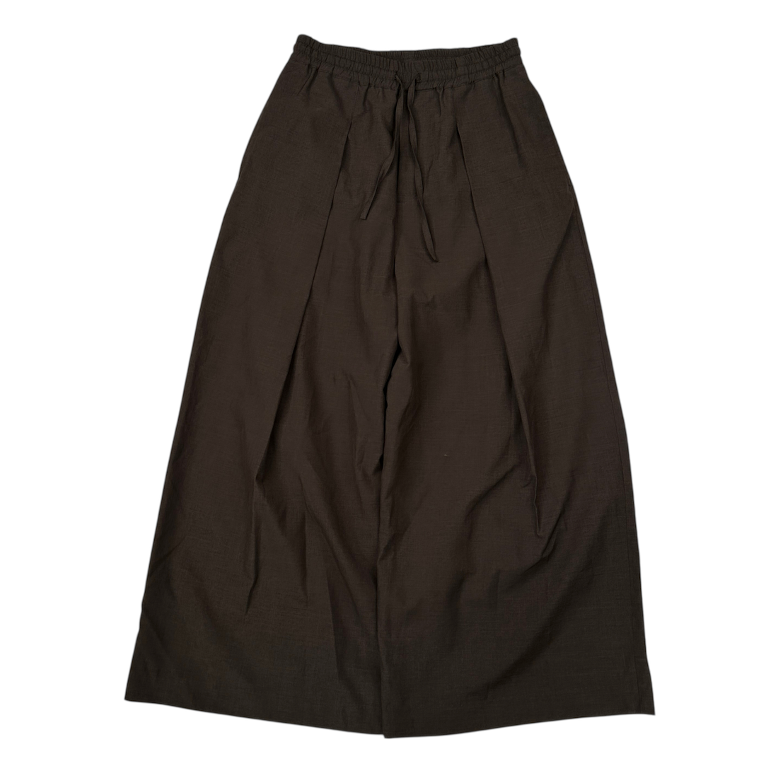 (1) VOAAOV SLEEK COTTON WIDE PANTS