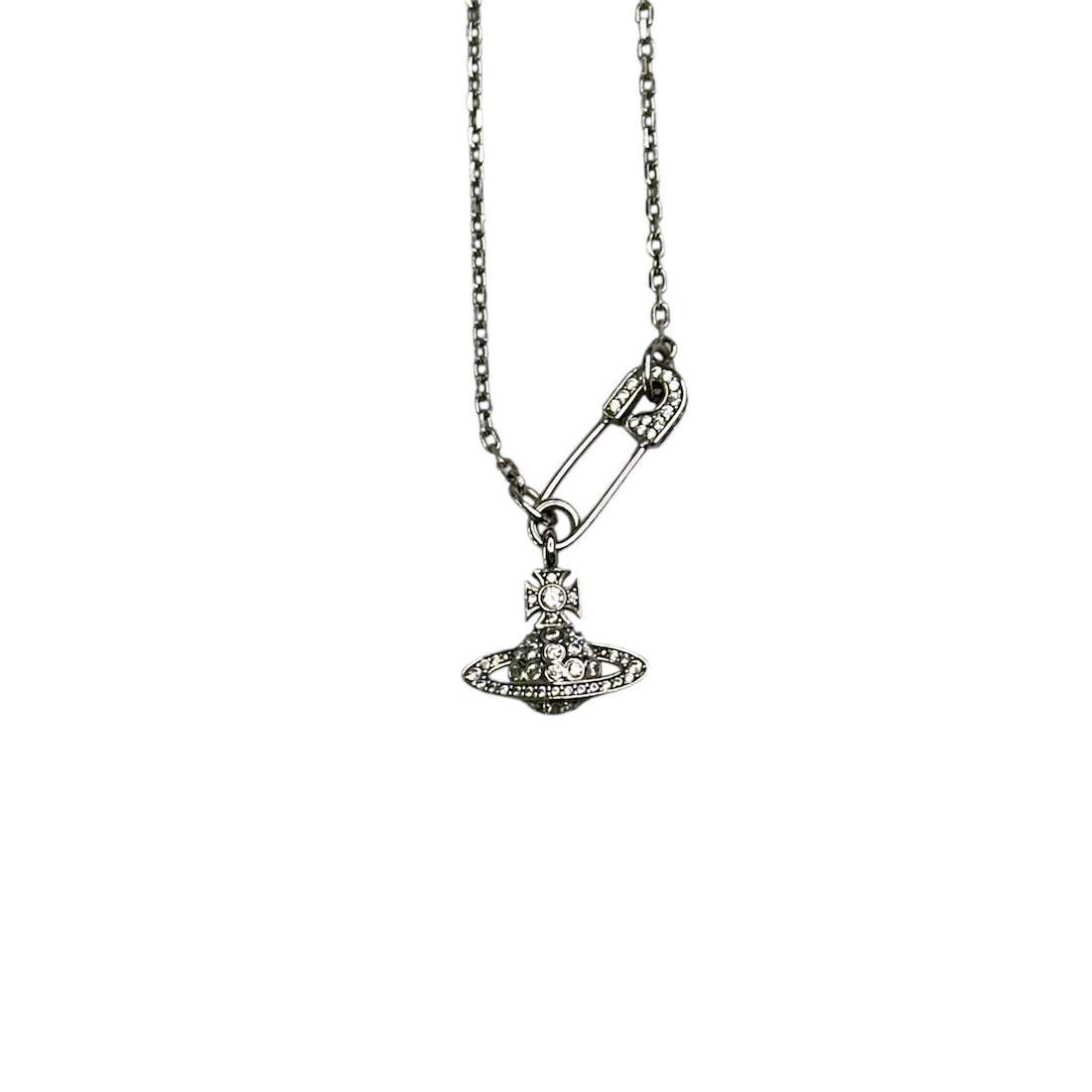 VIVIENNE WESTWOOD SAFETY PIN MAYFAIR NECKLACE