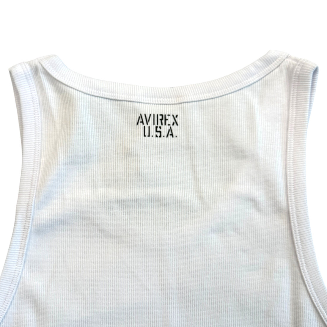 (NEW) AVIREX EVERY DAY TANK TOP - WHITE