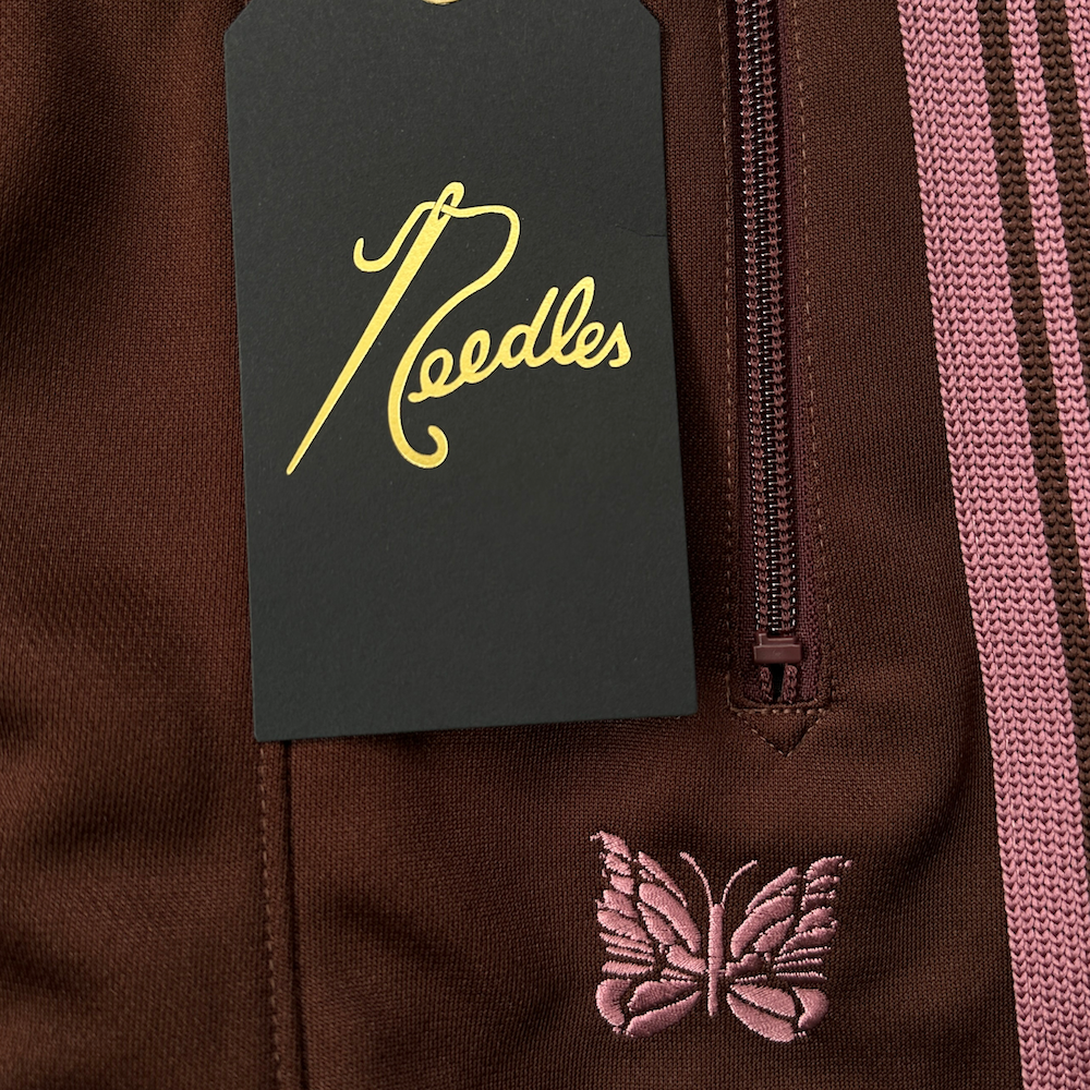 (NEW) NEEDLES H.D TRACK PANTS - BROWN