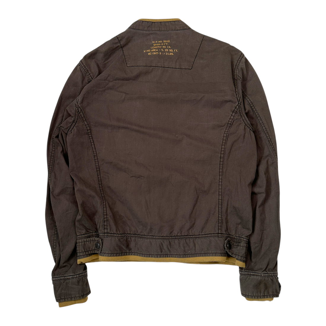 AVIREX MILITARY FLIGHT JACKET - BROWN