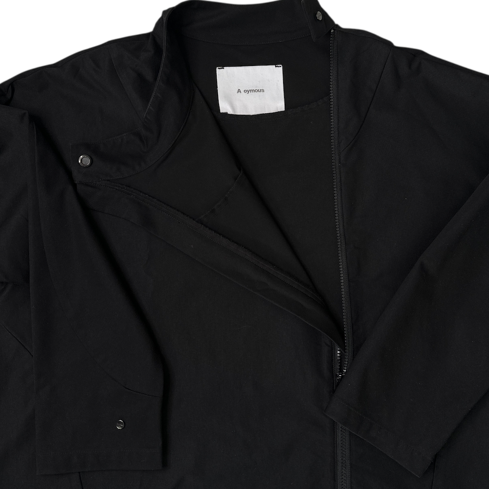A OYMOUS NYLON JACKET - BLACK