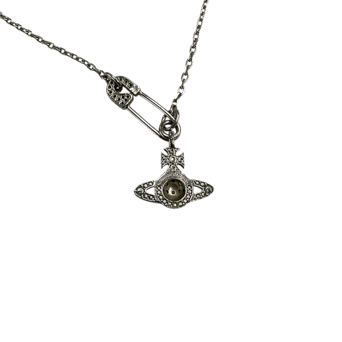 VIVIENNE WESTWOOD SAFETY PIN MAYFAIR NECKLACE