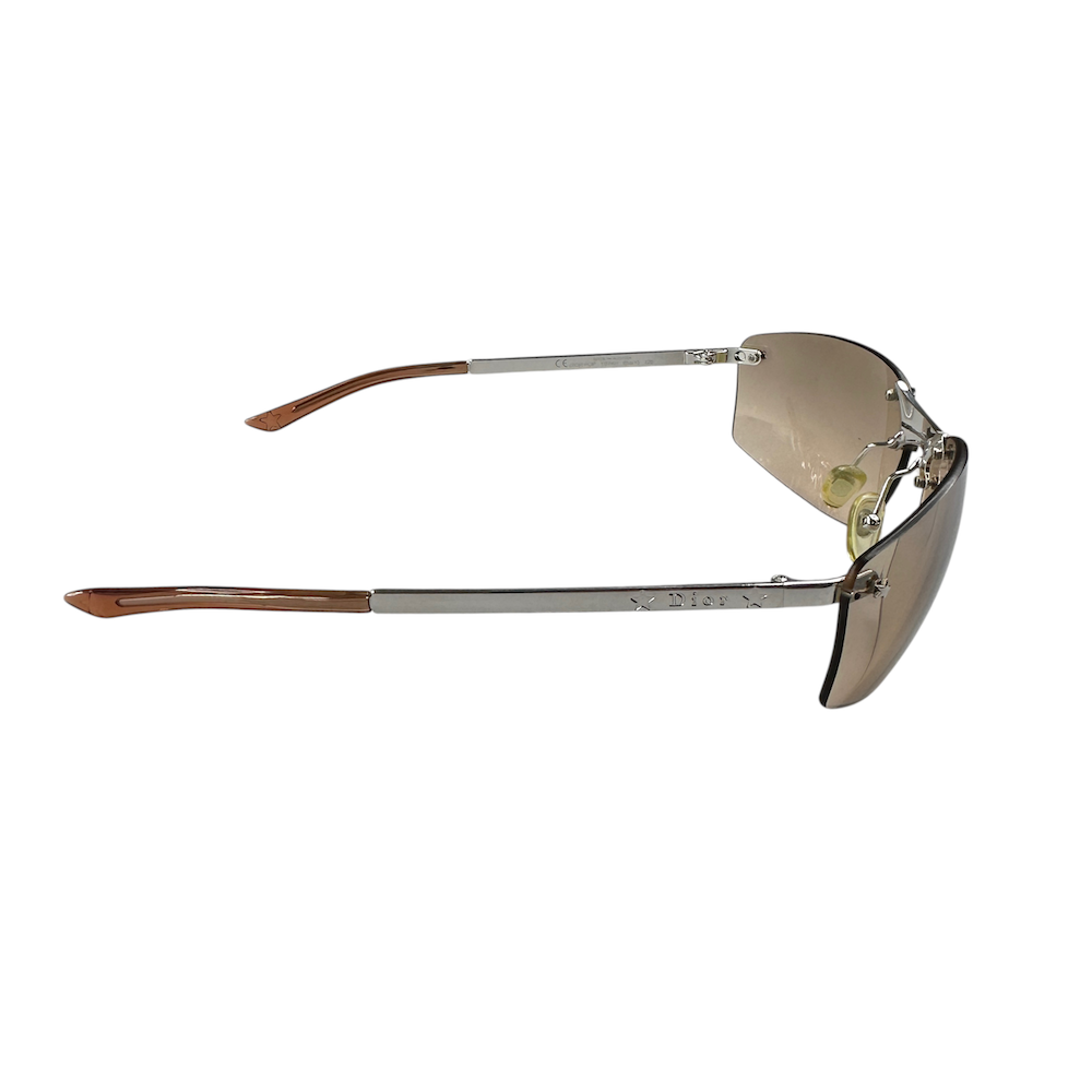 DIOR DIOR POP SUNGLASSES - ORANGE