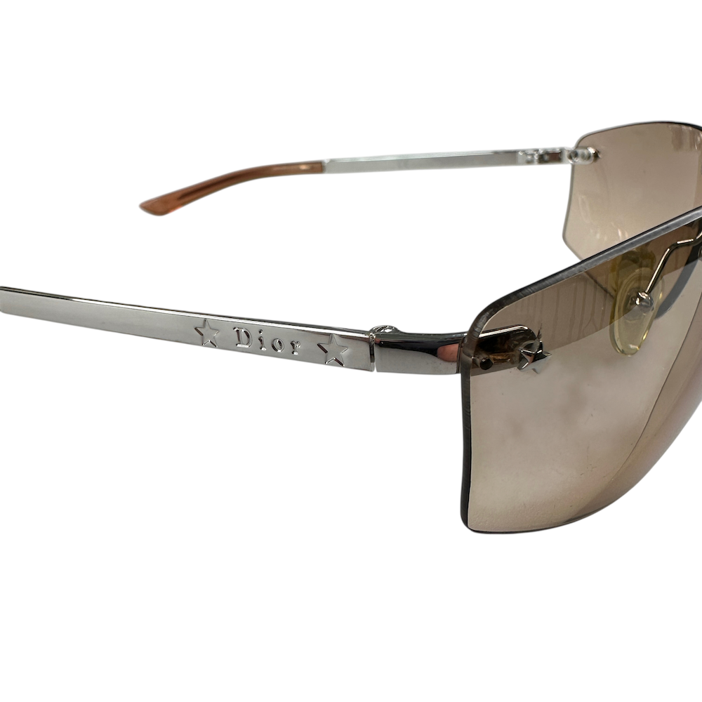 DIOR DIOR POP SUNGLASSES - ORANGE