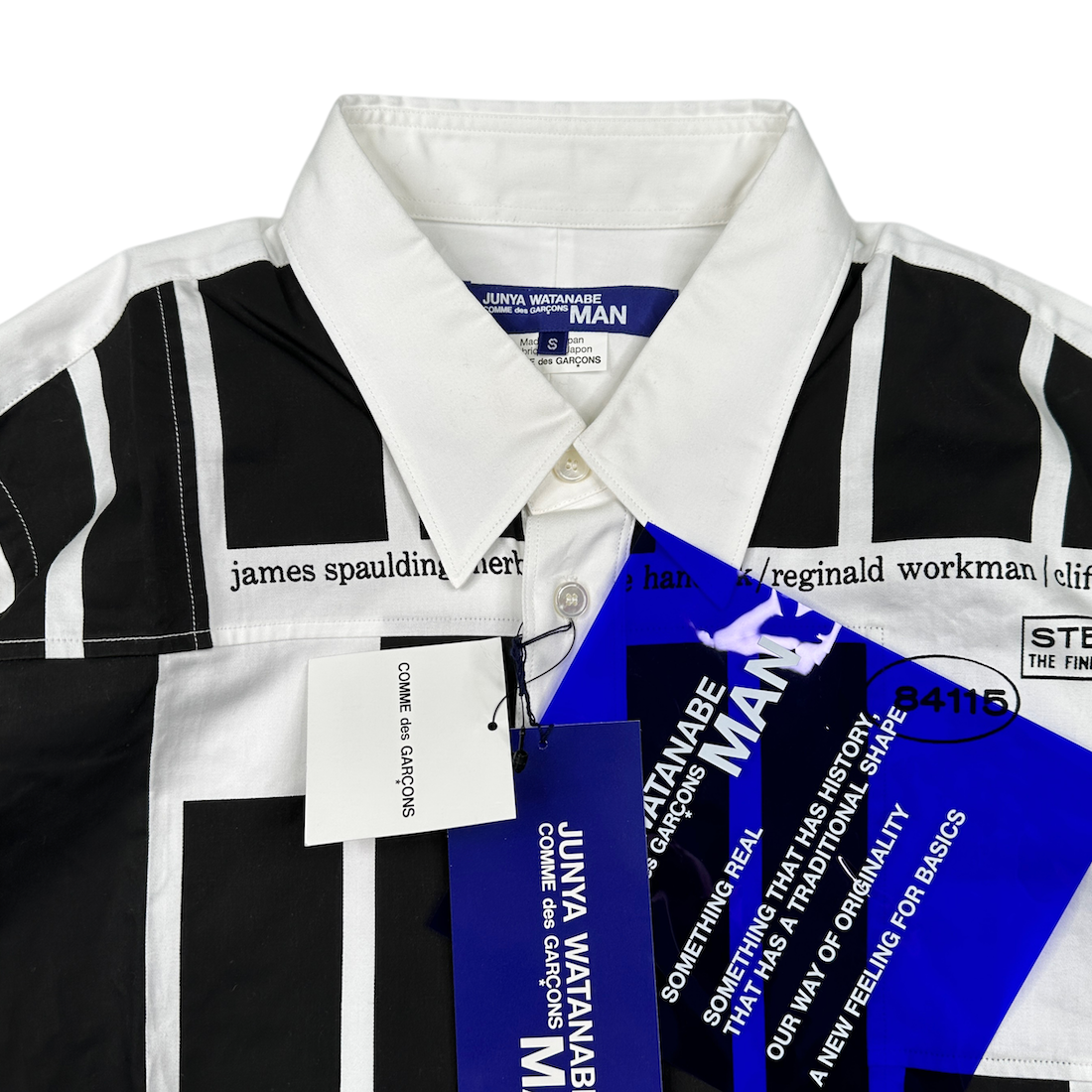 (NEW) (S) CDG JUNYA WATANABE MAN 2015 BUTTON UP SHIRT