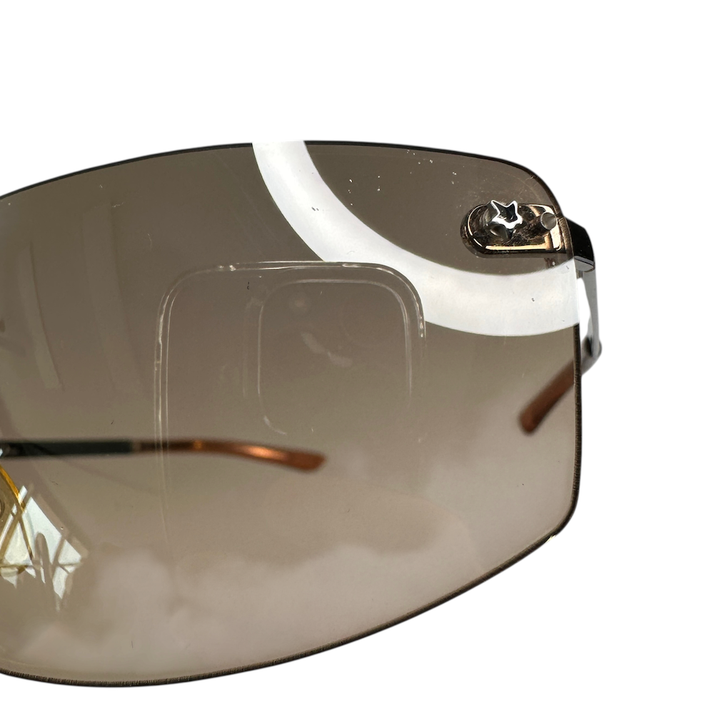 DIOR DIOR POP SUNGLASSES - ORANGE