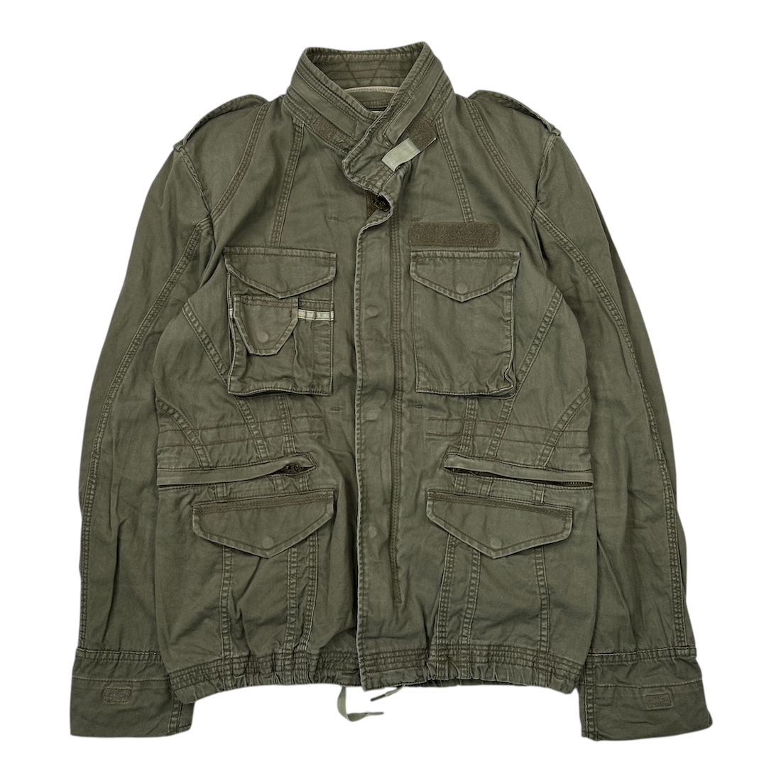 G.O.A QUAD-POCKET MILITARY JACKET - KHAKI